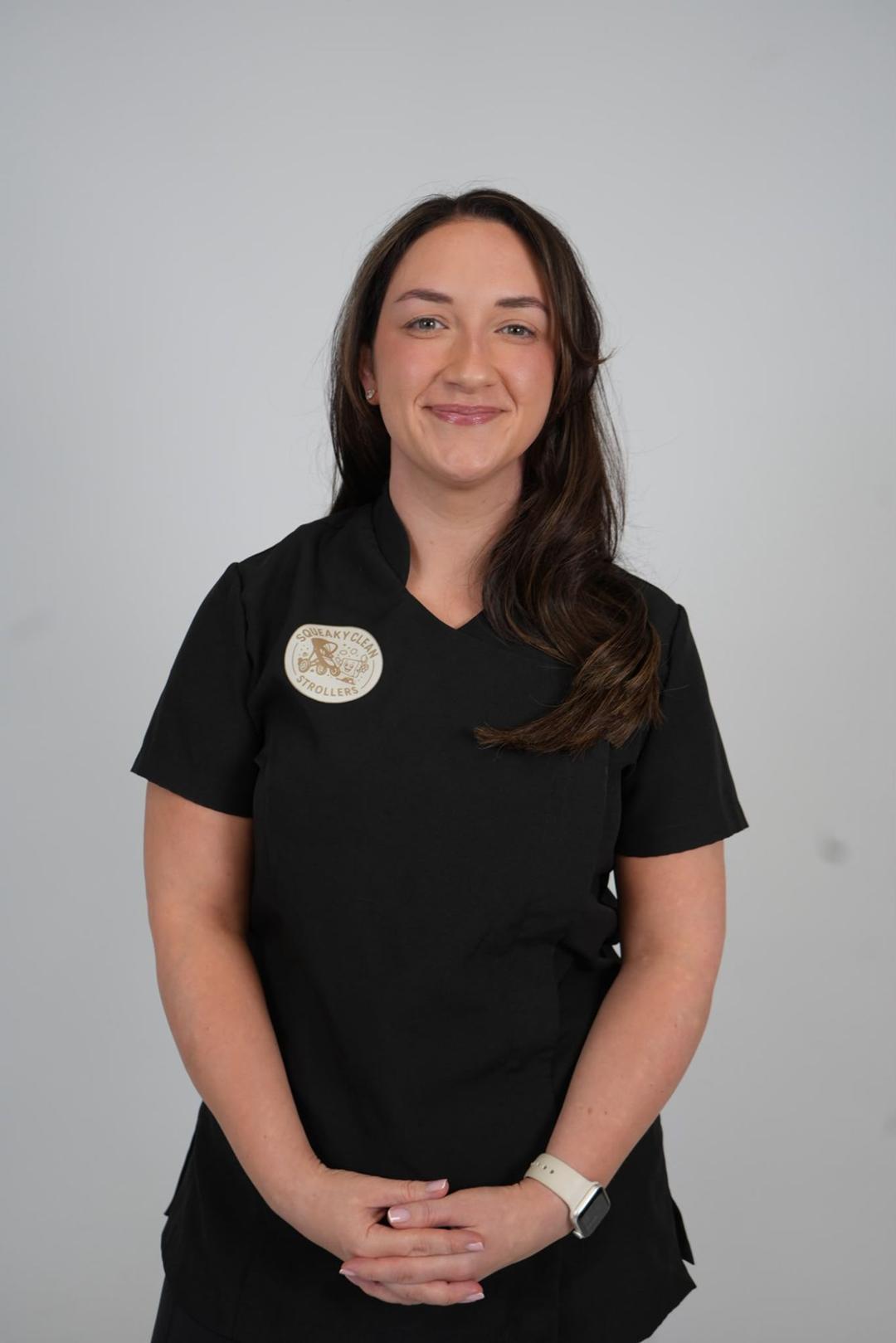 Charlotte, founder of Squeaky Clean Strollers